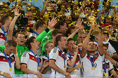 Bild WM Pokal Deutschland
